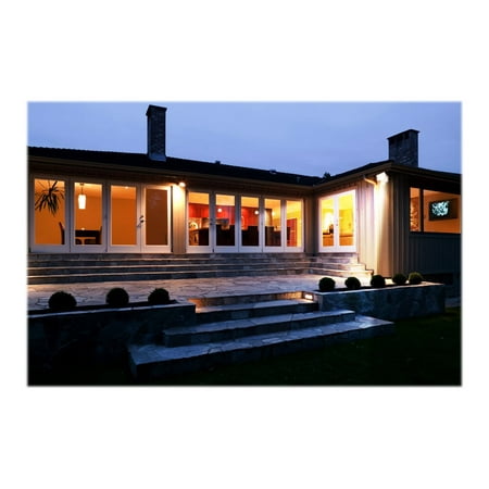 MAXSA Innovations - Solar LED Security Light - Silver