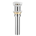 thumbnail image 3 of Fine Fixtures  Pop-Up Bathroom Sink Drain White Without Overflow, 3 of 6