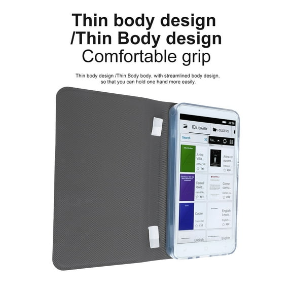 Veidoo 5.8 inch Ebook Reader, HD Touch Screen Carta E-Ink Technology ...