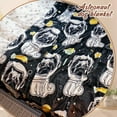 thumbnail image 3 of Boxer Dog Blanket Cute Puppy Throw Blanket Super Soft Flannel Throw Blanket Lightweight Fluffy Plush Fuzzy Bed Blanket for Cute Pet 60"X80", 3 of 6