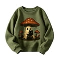 thumbnail image 2 of Gyexs Little Boy Halloween Sweatshirts Fall Winter Clothes, Halloween Graphic Tees, Themed Party Activewear, 2 of 4