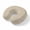 Beige, variant on Neck Pillow, Mint Green Striped Memory Foam U-Shaped Travel Pillow for Airplane Car Train Office Nap, Portable Soft Head Neck Support for Sleeping & Reclining Spring Flowers Plants Lines Pattern