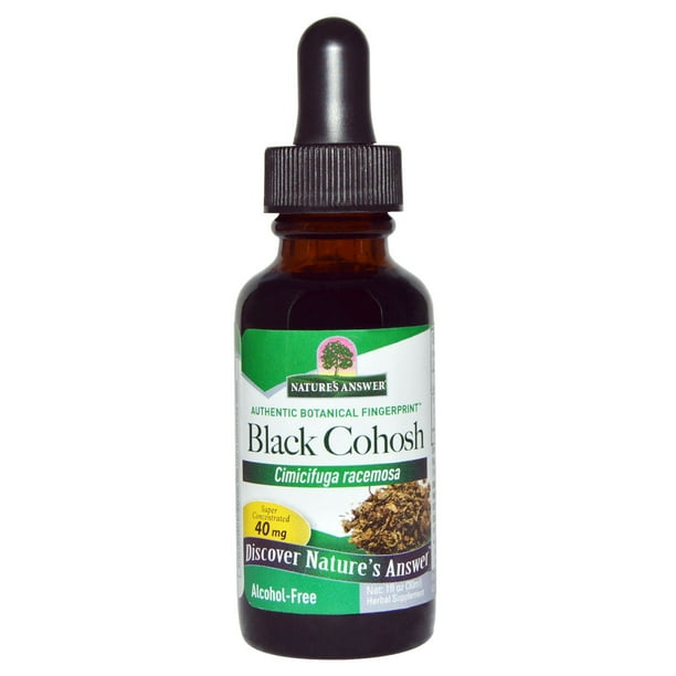 Nature's Answer Herbal Supplement Black Cohosh