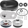 thumbnail image 1 of Mophorn Torque Converter CVT 2HP-7HP 3/4" Go Kart Clutch 212CC 30 Series Mini Bike 10T #40 41 Chain and 12T #35 Replacement Set TAV2 30-75 218353A Manco CVT Clutch Small Engine Drive Belt, 1 of 7