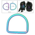 thumbnail image 3 of thinsony Scuba Diving Harness 5cm Weight Belt Keeper Slider D Rings 50x42x6mm, 3 of 8