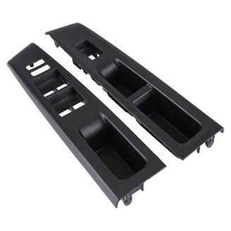 ECOTRIC Black Seat Cushion Panel Trim - Driver Side For 2008-2010 Ford F250-F550 Super Duty