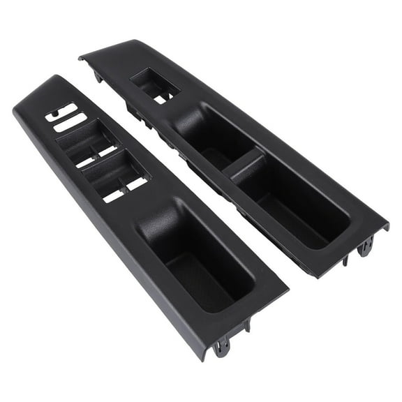 2Pcs Door Glass Lift Switch Panel Cover Set for Toyota Vitz 2010-2014 Replacement, Consistent Wear