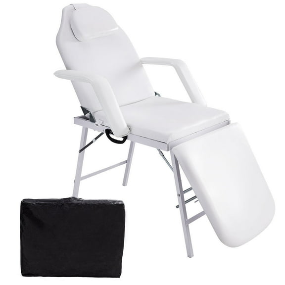 Costway Portable Tattoo Parlor Spa Salon Facial Bed Beauty Massage Table Chair