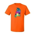 thumbnail image 2 of Neon Beach Sunset Cat California Vibes | Mens Animal Lover Graphic T-Shirt, Orange, X-Large, 2 of 4