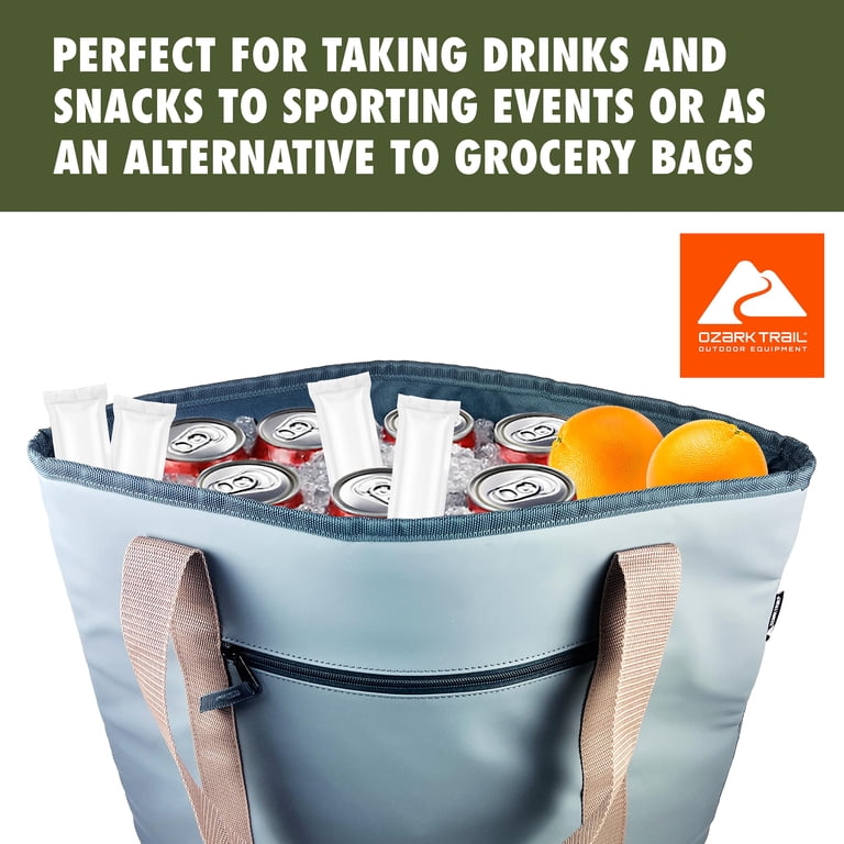 Ozark Trail 50-Can Soft-Sided Cooler Tote, Gray photo 5