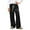 Black, variant on MuXiKeJi Clothes Boys Letter Graphic Wide Leg Sweatpants Athletic Track Joggers Casual Baggy Pants for Teen Youth