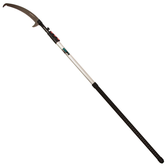 Notch 16' Sentei 3-Section Telescoping Aluminum Polesaw 15.4" (390mm) Hard Chrome-Plated Blade, Abrasion Resistant Low-Profile Grip, Rigid Aluminum Construction (3177-39N)