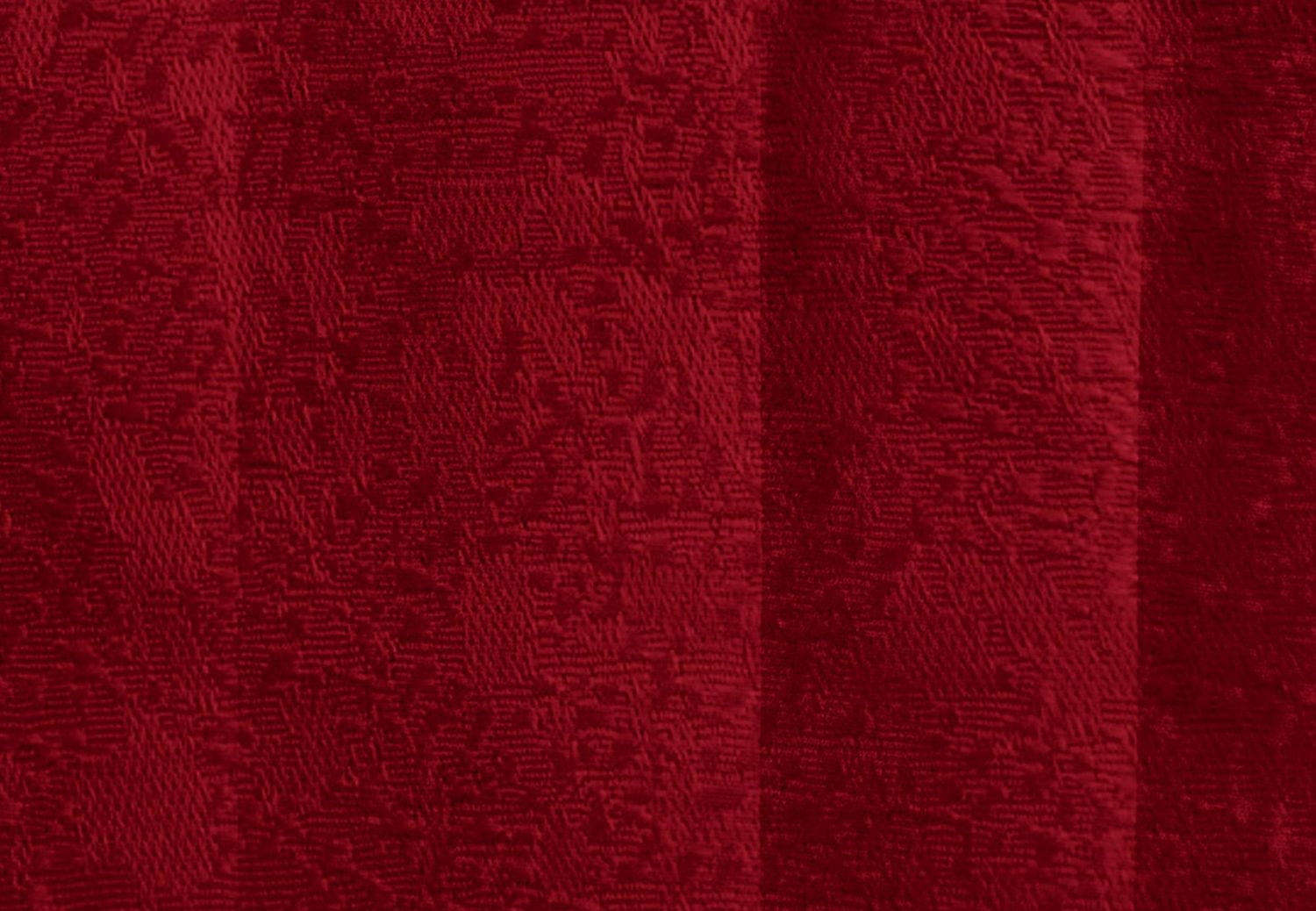 Safdie & Co. Curtain Jaquard 2PK 84L Blackout Red