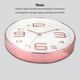 thumbnail image 3 of Reloj de pared Bewildely 12 pulgadas decorativo moderno oro rosa, 3 of 6