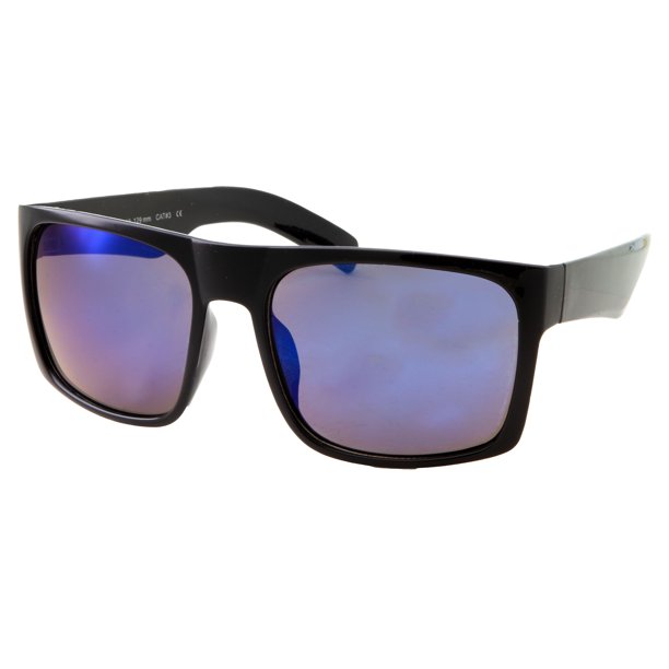 Grinder Punch Men's Wide Frame Mirrored Sunglasses Specially Designed