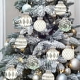 thumbnail image 6 of Vacemry Under $5 Christmas Decorations Ball Set, 16-Piece Colorful Painted Hanging Orbs, Electroplated Plastic Xmas Tree Decor, Mixed Shiny Spheres for Holiday Party Indoor Display, 6 of 6