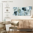 thumbnail image 5 of Elephant Stock Flowering Indigo Wall Art - Horizontal Multi Panel Canvas - Living Room Wall Decor - Abstract Multi Panel - Blue And Decor By Carol Robinson - 62" x 30", 5 of 8