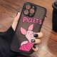 thumbnail image 3 of Funda para iPhone Apple 14 13 11 12 MINI Pro XS Max XR X 7 8 SE 2022 2020 6 6S Plus, Funda, Funda bonita de Anime Pink Piglet, 3 of 5