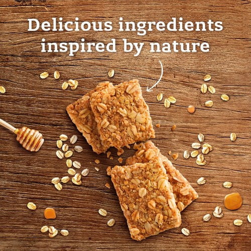 Nature Valley Crunchy Oats & Honey Cereal Bars Family Pack 10 x 42g, British Import (Pack of 3)