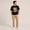 Black B, variant on men's Floral Vase Graphic Black Short Sleeve Crew Neck T-Shirt for Casual Summer Wear