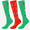 Green Red Green, variant on 3 Pairs Copper Compression Socks for Women & Men Circulation 15-20 mmhg - Better Blood Flow, Swelling, Best Support for Medical, Running, Nursing