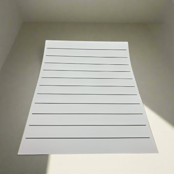 Bold Line Writing Paper 7/8" – High Contrast Low Vision Writing Aid