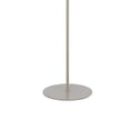 thumbnail image 4 of Plue 63 Inch Floor Lamp, Chrome Pole Round Base, Off White Drum Shade, 4 of 7