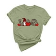 thumbnail image 2 of LSLJS Women's T-shirt Imprimé Arbre de Noël à Manches Courtes Col Rond Décontracté, 2 of 6