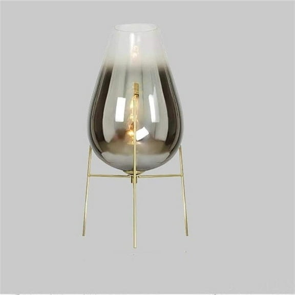 Floor lamp Silver Glass LED for Living Room Standing Lamp Home Decor Creative Modern Stand Light Hot Air Balloon Flame Fixtures Floor lamp