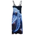 thumbnail image 5 of Octopus in The Mysterious Ocean Fine Art Sleeveless Dress Summer Dress Woman 2025, 5 of 7