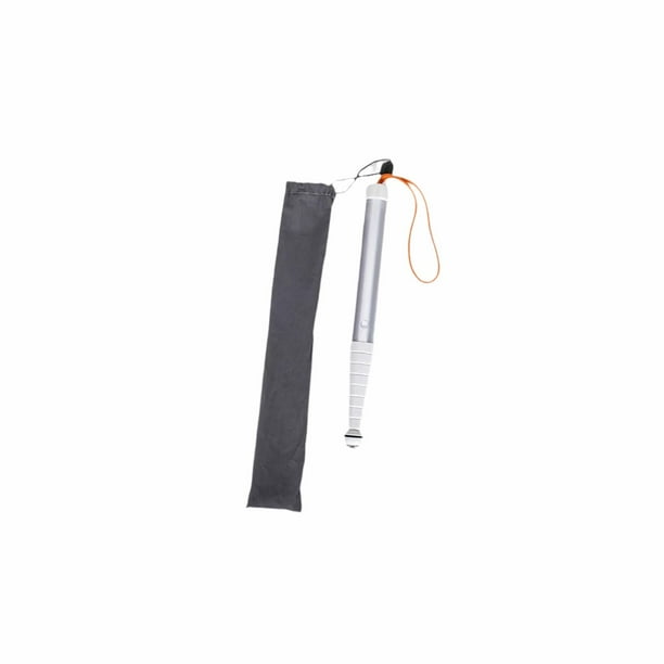 Bastón Para Ciegos De Aleación De Titanio, Antigolpes, Antideslizante, Con Bolsa De Almacenamiento, 9 Secciones, 1,28 M Sección 9 128 m