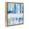 thumbnail image 2 of Stupell Industries Contemporary Blue Abstract Visionaries Gold Floating Frame Canvas Art, 18 x 18, by Irena Orlov, 2 of 7