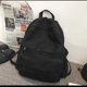 thumbnail image 2 of Women's Laptop Backpack Travel Canvas Rucksack Women's Retro Aesthetic Backpack School, Black//White, Canvas Backpacks, 2 of 4