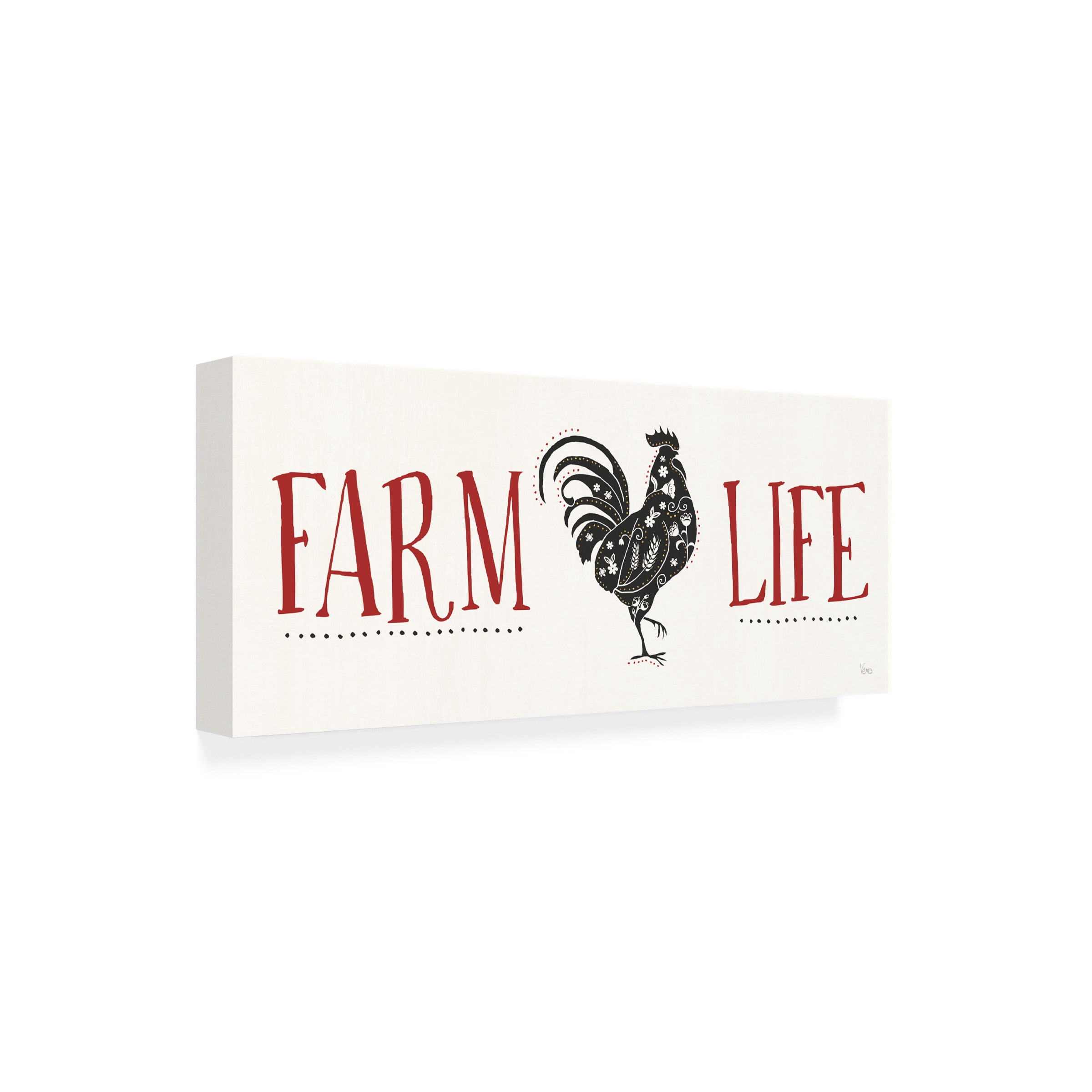 Veronique Charron 'Otomi Farm X' Canvas Art