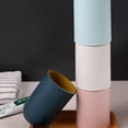 thumbnail image 4 of Nvzi Vaso para cepillo de dientes de baño, soporte para cepillo de dientes de 10,5 cm, vaso para enjuague bucal, vaso reutilizable para enjuague bucal, vaso para beber a diario, azul, 1 unidad, 4 of 5