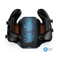 thumbnail image 3 of RGB Cooling Stand Charging Station for Xbox Series S Accessories with 2x3360mWH Rechargeable Battery Xbox Series S Cooling Fan with Dual Controllers Charging Dock, 3 Adjustable Fans Speed,Black, 3 of 5