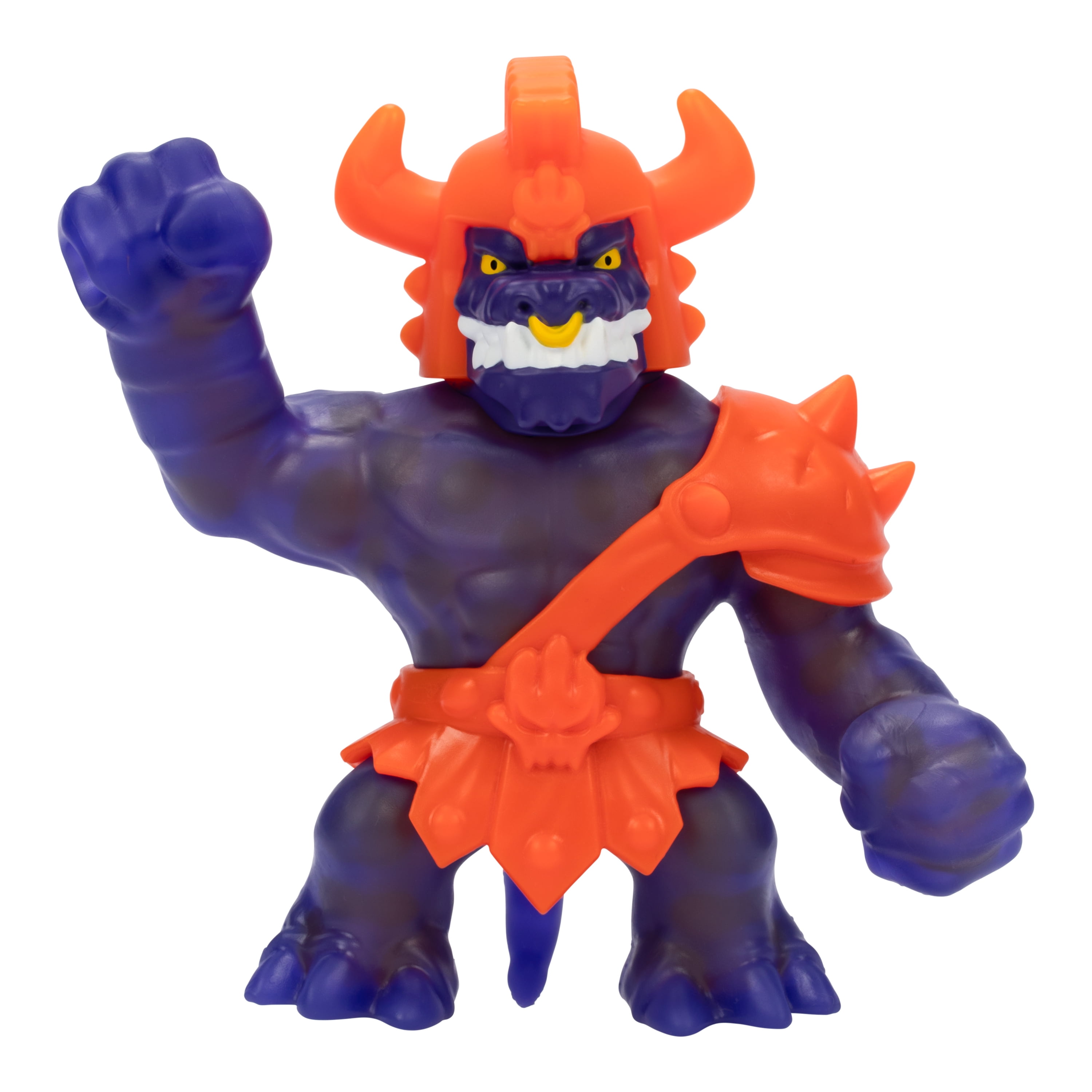 Heroes Of Goo Jit Zu Stretch Strikers – Orbitox Cavaliere Nero Ultra Raro, Danni Da Battaglia, Personaggio Elastico