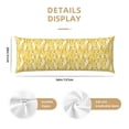 thumbnail image 3 of Fotbe Baby Chicks Funda para Almohada Corporal con Diseño, Funda de Microfibra Ultrasuave de 20x54 Pulgadas, Ropa de Cama Elegante, 3 of 7