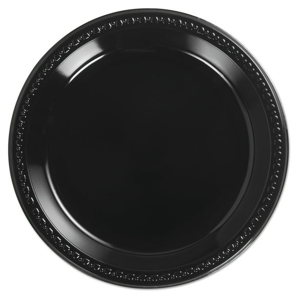 Black Plastic Plates