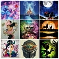 thumbnail image 2 of Disney Diamond Painting 5d Mickey Mouse Princesa Personajes de dibujos animados Diy Diamond Anime Diamond Mosaico para niños Año Nuevo GiftSquare 20x30cm Gao Jinjia LED, 2 of 2