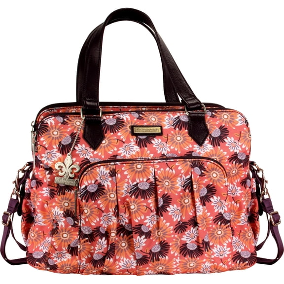 Kalencom Berlin Diaper Bag in Daisies