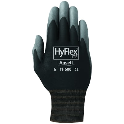 Ansell HyFlex Cut Resistant Work Gloves for Men and Women in Nylon, Extra  Thin, Working Glove for Mechanics, Automotive, Industrial or