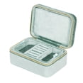 thumbnail image 3 of Caja Organizadora de 2 Capas, Almacenamiento Ligero para Relojes, Anillos, Pulseras, Bodas , Verde Sunnimix Organizador de joyas, 3 of 7
