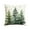 Pine Tree, variant on Sm:)e Nutcracker Winter Merry Christmas Throw Pillow Cover 12 x 20 Inch, Winter Holiday Decor for Sofa