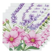 FACANNAP Flowers Paper Luncheon Decoupage Napkins, Floral Napkins for Art, Dinner Tea Party, Disposable Napkins Decor 2 PCS