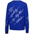 thumbnail image 3 of Women's Royal Kentucky Wildcats Love Note Embroidered Pullover Sweater, 3 of 4