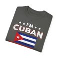 thumbnail image 3 of Novelty I'm Cuban  Save Times Assume I'm Never Mistaken Hilarious Patriotic Nationalist  Chauvinistic Fan Unisex Garment-Dyed T-shirt, 3 of 4