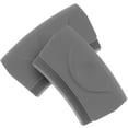 thumbnail image 6 of Silicone Pot Handle Cover Heat Resistant for Home Silver 1 Pair, 6 of 8