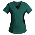 thumbnail image 2 of Penkiiy Sarrau à Col en V pour Femmes Workwear Revolution, Extensible Doux, Entretien Facile 2TG Vert, 2 of 5