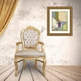 thumbnail image 3 of Marcon, Michael 15x18 Gold Ornate Wood Framed with Double Matting Museum Art Print Titled - Lemon Lime Play II, 3 of 4